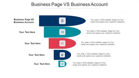Business page vs business account ppt powerpoint presentation portfolio gridlines cpb