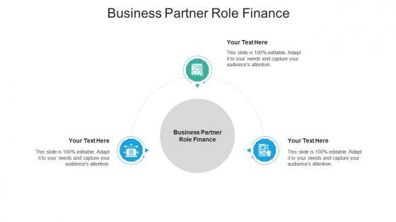 Business partner role finance ppt powerpoint presentation infographic template infographic cpb