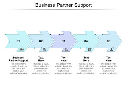Business partner support ppt powerpoint presentation portfolio cpb
