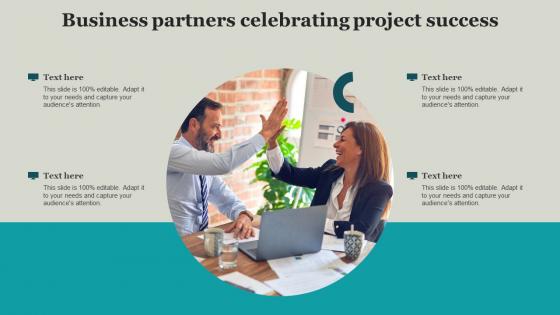 Business Partners Celebrating Project Success