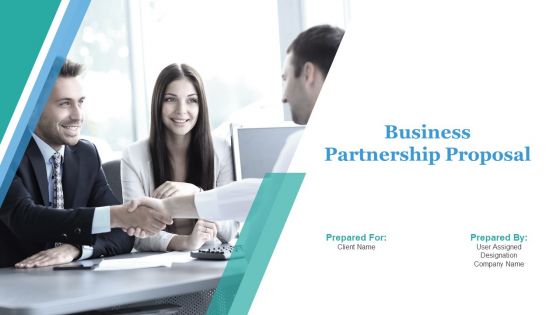 Business partnership proposal powerpoint presentation slides