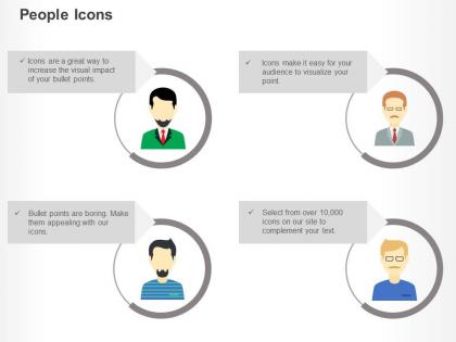 Business people team management ppt icons graphics