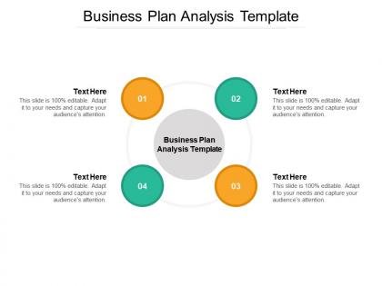 Business plan analysis template ppt powerpoint presentation portfolio layout cpb