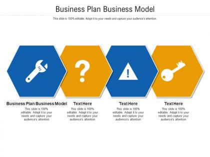 Business plan business model ppt powerpoint presentation model vector cpb