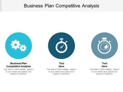 Business plan competitive analysis ppt powerpoint presentation file outline cpb
