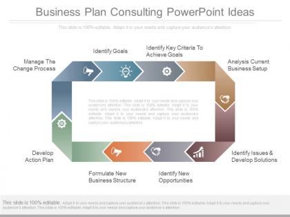 Business plan consulting powerpoint ideas