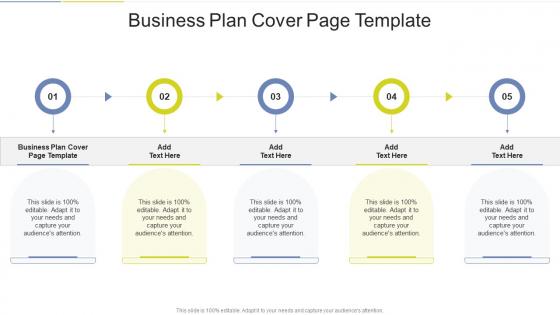 Business Plan Cover Page Template In Powerpoint And Google Slides Cpb