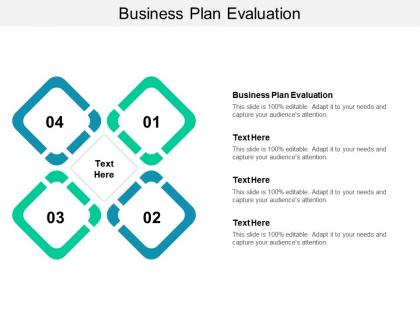Business plan evaluation ppt powerpoint presentation slides images cpb
