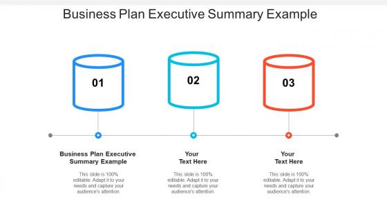 Business plan executive summary example ppt powerpoint presentation ideas cpb