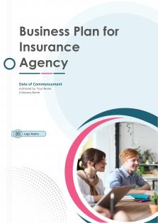 Business Plan For Insurance Agency A4 Pdf Word Document