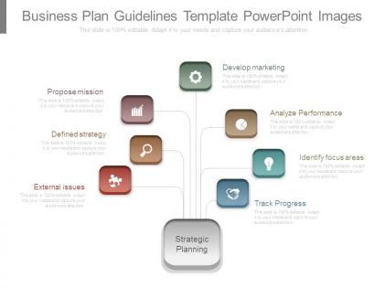 Business plan guidelines template powerpoint images