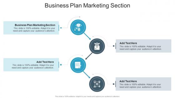 Business Plan Marketing Section In Powerpoint And Google Slides Cpb