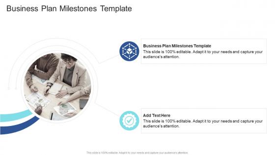 Business Plan Milestones Template In Powerpoint And Google Slides Cpb