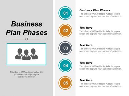 Business plan phases ppt powerpoint presentation slides template cpb