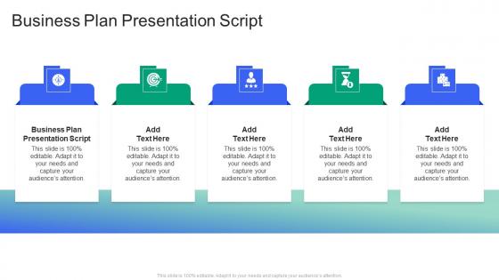 Business Plan Presentation Script In Powerpoint And Google Slides Cpb