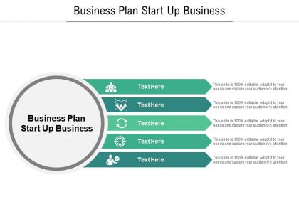 Business plan start up business ppt powerpoint presentation model picture cpb