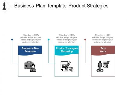Business plan template product strategies marketing lean innovation cpb