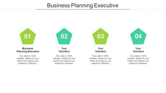 Business planning executive ppt powerpoint presentation images cpb