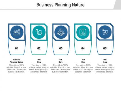 Business planning nature ppt powerpoint presentation model show cpb