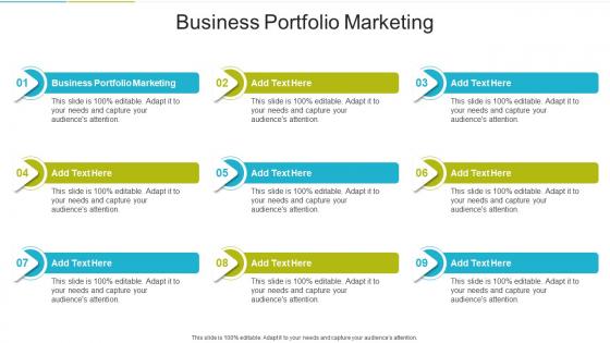 Business Portfolio Marketing In Powerpoint And Google Slides Cpb