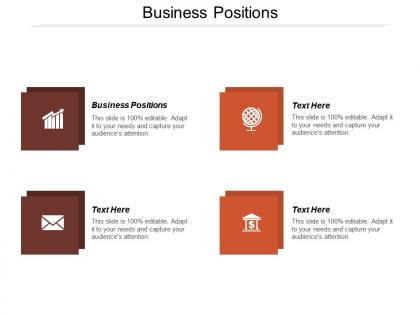 Business positions ppt powerpoint presentation file professional cpb
