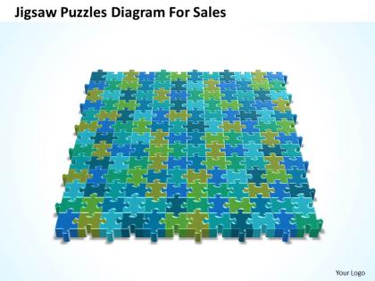 Business powerpoint templates jigsaw puzzles diagram for sales ppt slides