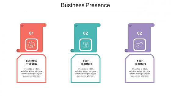 Business Presence Ppt Powerpoint Presentation Visual Aids Pictures Cpb