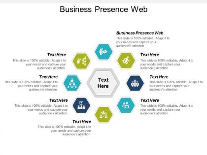 Business presence web ppt powerpoint presentation icon guidelines cpb
