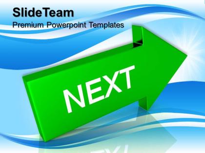 Business presentations templates arrow with word next process ppt designs powerpoint