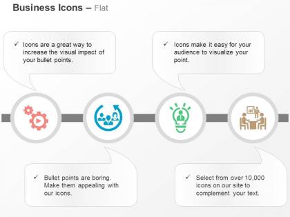 Business process control idea generation business strategy discussion ppt icons graphics