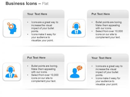 Business process customer service communication ppt icons graphics