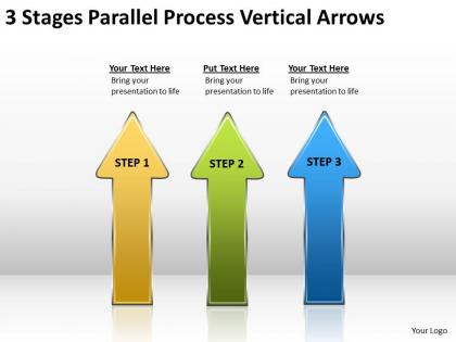 Business process diagram vertical arrows powerpoint templates ppt backgrounds for slides