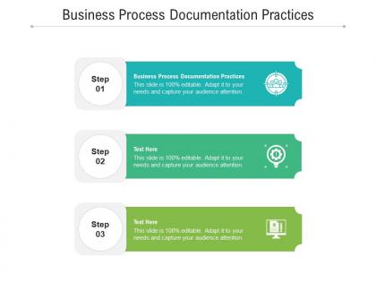 Business process documentation practices ppt powerpoint presentation styles infographic template cpb