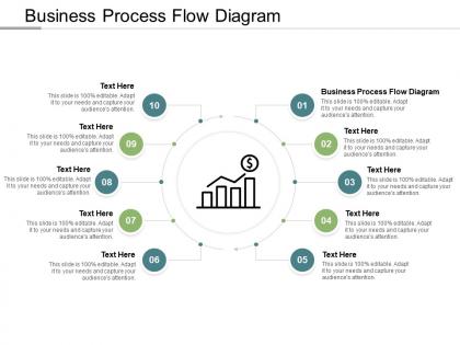 Business process flow diagram ppt powerpoint presentation pictures elements cpb