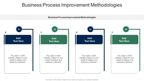 Business Process Improvement Methodologies In Powerpoint And Google Slides Cpb