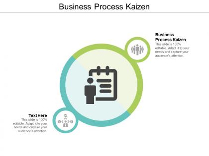 Business process kaizen ppt powerpoint presentation slides professional cpb