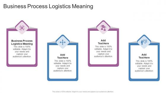 Business Process Logistics Meaning In Powerpoint And Google Slides Cpb