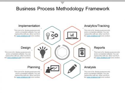 Business process methodology framework example of ppt