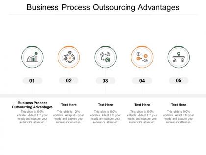 Business process outsourcing advantages ppt powerpoint presentation portfolio influencers cpb