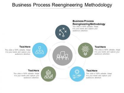 Business process reengineering methodology ppt powerpoint presentation summary cpb