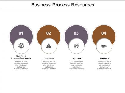 Business process resources ppt powerpoint presentation model graphics cpb
