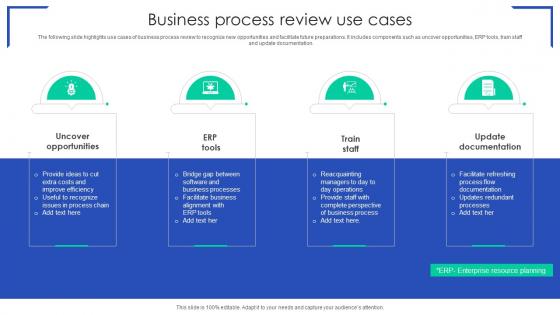 Business Process Review Use Cases