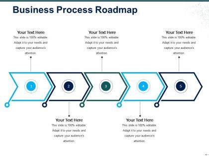Business process roadmap ppt sample file