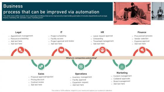 Business Process That Can Be Improved Via Automation Process Improvement Strategies