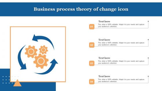 Business Process Theory Of Change Icon