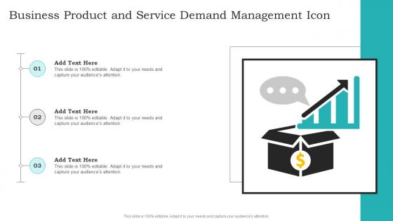 Business Product And Service Demand Management Icon