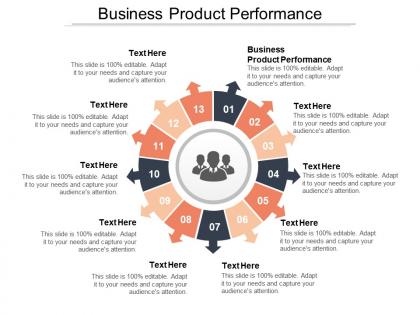 Business product performance ppt powerpoint presentation file gridlines cpb