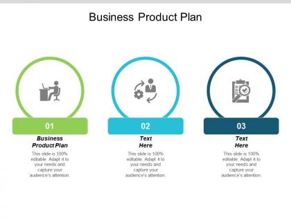 Business product plan ppt powerpoint presentation pictures aids cpb