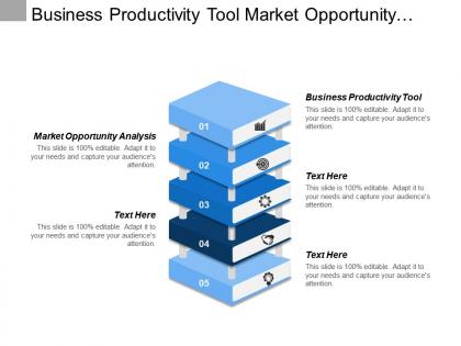 Business productivity tool market opportunity analysis sales process steps cpb