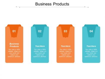 Business products ppt powerpoint presentation icon microsoft cpb